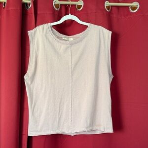 We The Free Light Pink sleeve less top